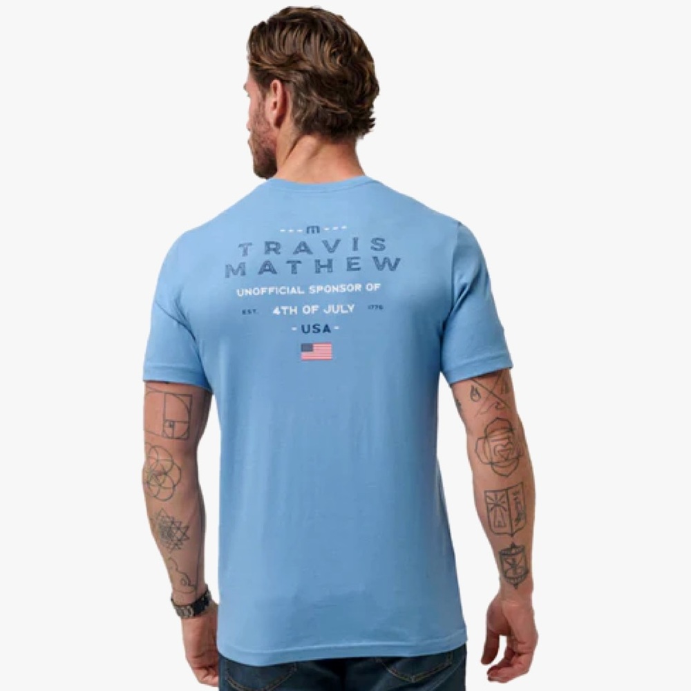 Travis Mathew USA Graphic T-Shirt